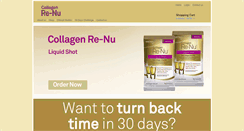 Desktop Screenshot of collagen-renu.com